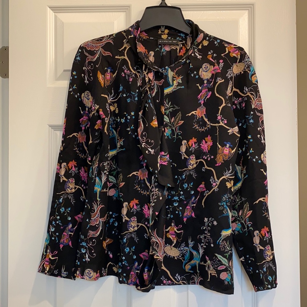 Etro 40 Floral Blouse